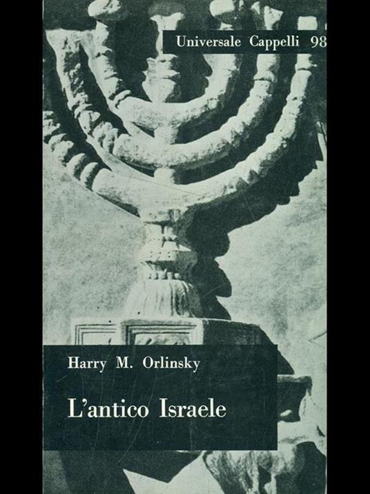 L' antico Israele - H.M. Orlinsky - 8