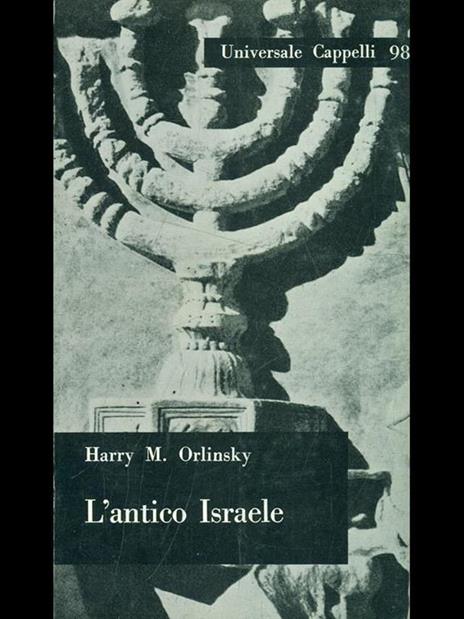 L' antico Israele - H.M. Orlinsky - 6