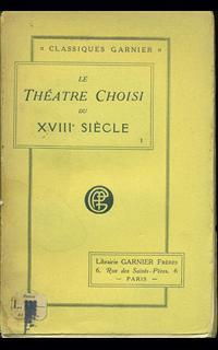 Theatre choisi du XVIII siecle vol.1 - 5