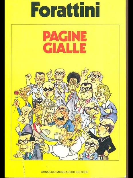 Pagine gialle - Giorgio Forattini - 2