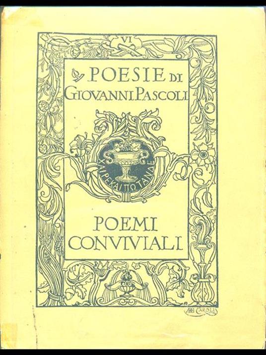 Poemi conviviali - Giovanni Pascoli - 6