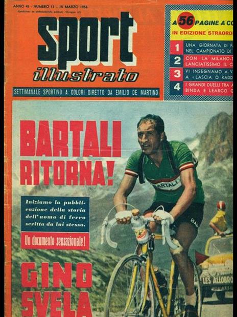 Sport Illustrato Anno 45 n. 11 15 Marzo 1956 - Emiliano De Martino - 8