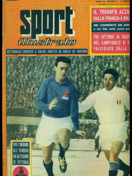 Sport Illustrato Anno 45 n. 8 23 Febbraio 1956 - Emiliano De Martino - 10