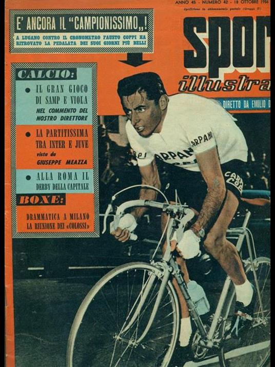 Sport Illustrato Anno 45 n. 42 18 Ottobre 1956 - Emiliano De Martino - 7