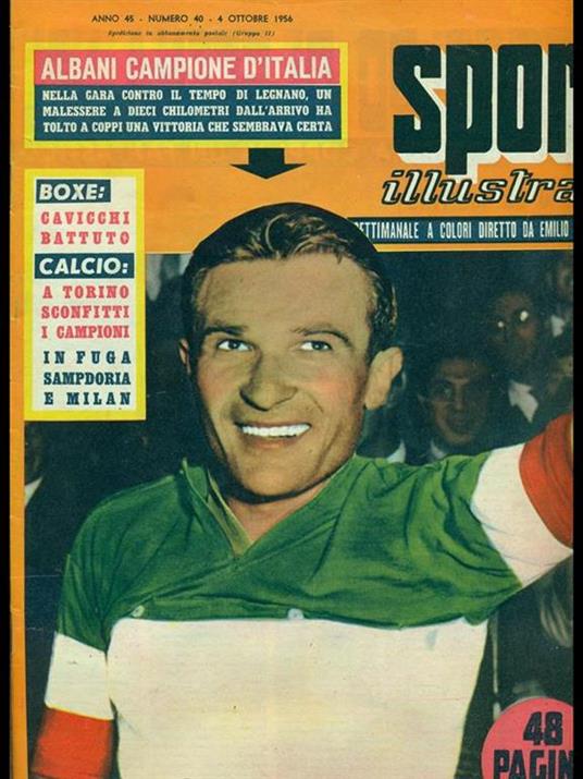 Sport Illustrato Anno 45 n. 40 4 Ottobre 1956 - Emiliano De Martino - 2