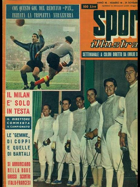 Sport Illustrato Anno 45 n. 48 29 Novembre 1956 - Emiliano De Martino - 4
