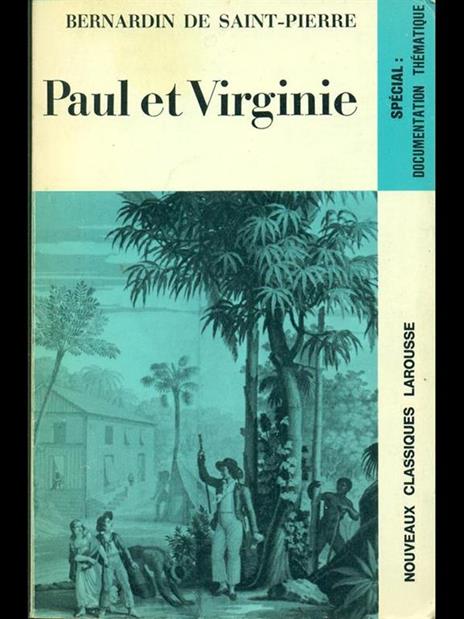 Paul et Virginie - J.-Henri Bernardin de Saint-Pierre - copertina