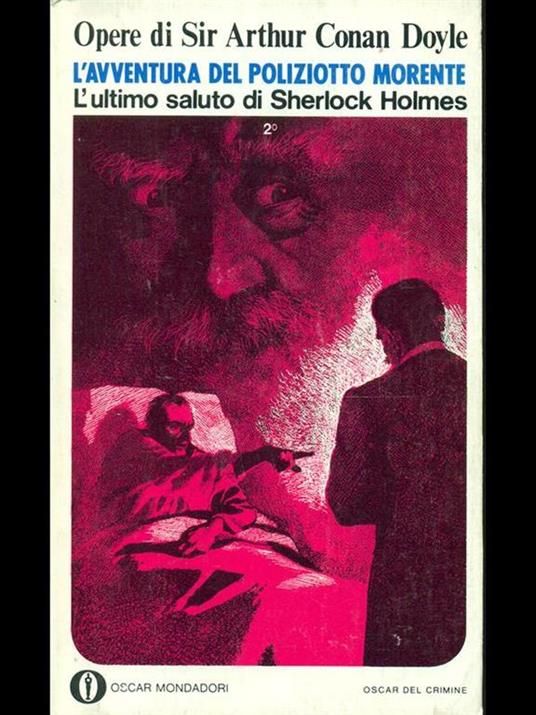 L' avventura del poliziotto morente - Arthur Conan Doyle - copertina