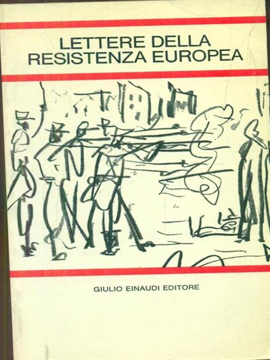 Lettere della resistenza europea - copertina
