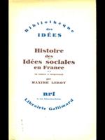 Histoire des idees sociales en FranceII