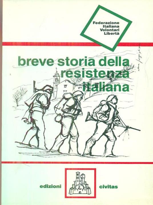 Breve storia della Resistenza italiana - copertina