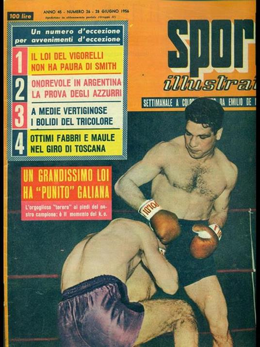 Sport Illustrato Anno 45 n. 26 28 Giugno 1956 - Emiliano De Martino - 4