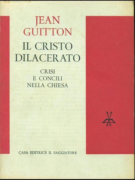 Il Cristo dilacerato - Jean Guitton - copertina
