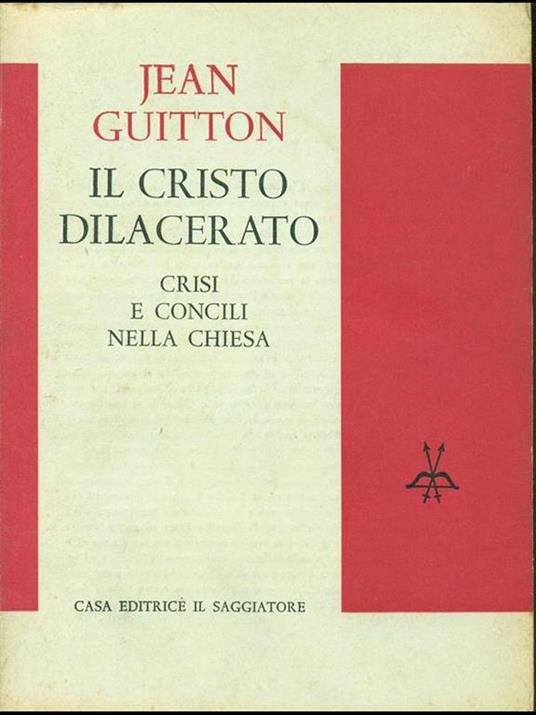 Il Cristo dilacerato - Jean Guitton - copertina