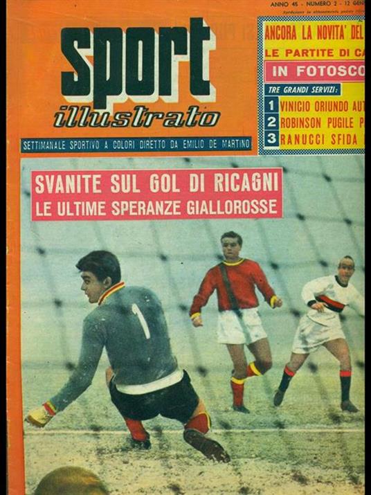 Sport Illustrato Anno 45 n. 3 19 Gennaio 1956 - Emiliano De Martino - 2