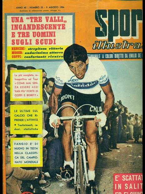 Sport Illustrato Anno 45 n. 30 26 Luglio 1956 - Emiliano De Martino - 4