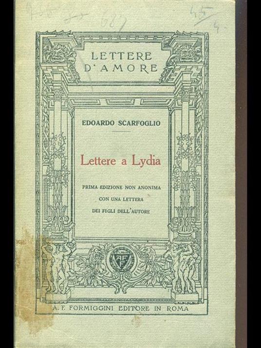 Lettere a Lydia - Edoardo Scarfoglio - 3