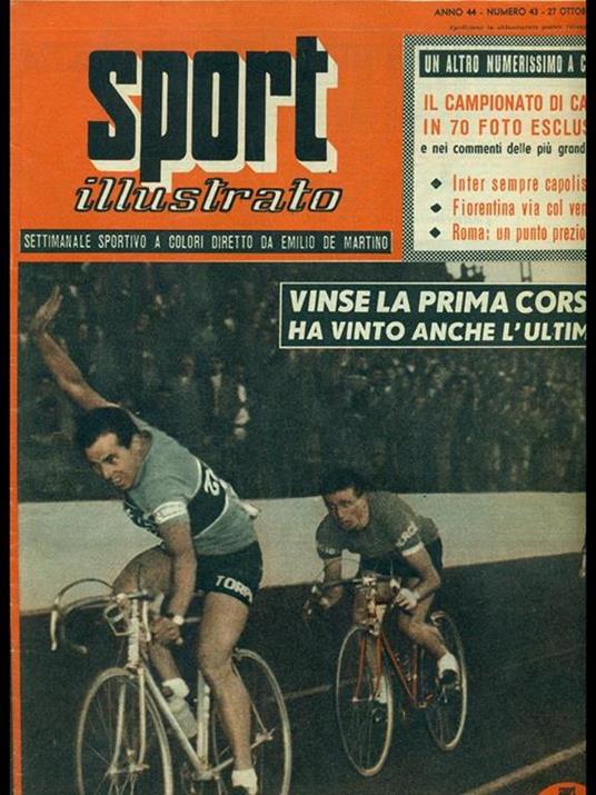 Sport Illustrato Anno 44 n. 22 2 Giugno 1955 - Emiliano De Martino - 2