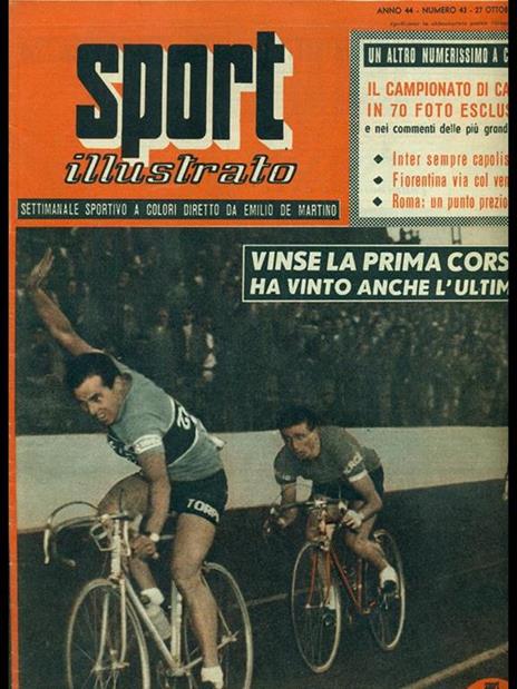 Sport Illustrato Anno 44 n. 22 2 Giugno 1955 - Emiliano De Martino - 10
