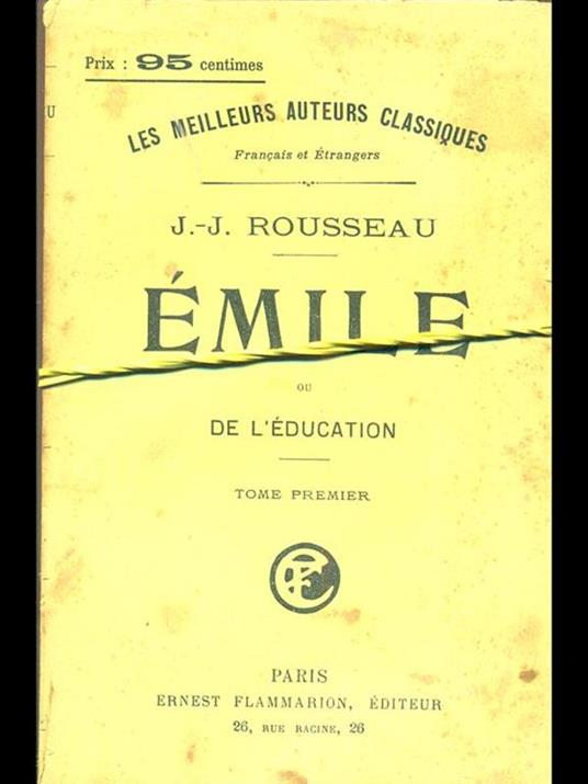 Emile ou de l'education - Johann J. Winckelmann - 3