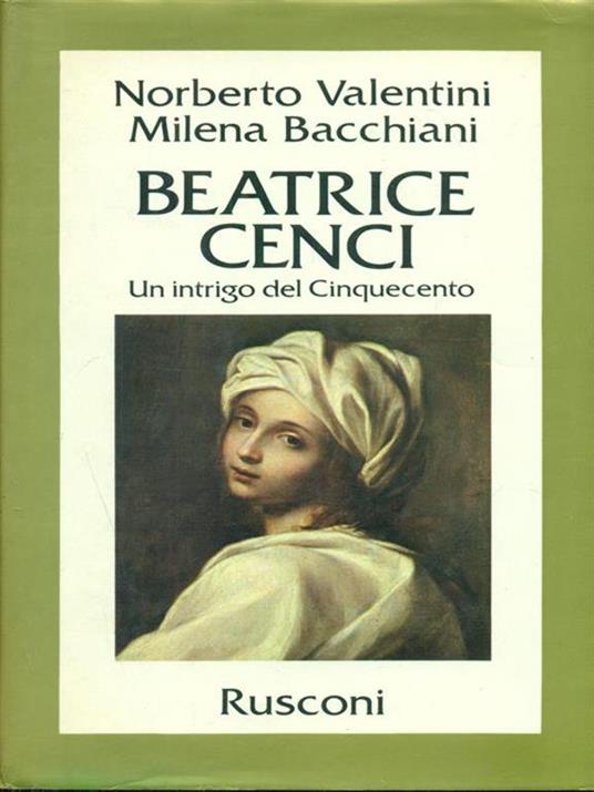 Beatrice Cenci - Agostino Valentini - copertina