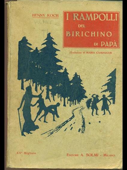 I rampolli del biricchino di papà - copertina