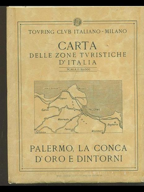 Carta delle zone turistiche d'Italia: Palermo, la Conca d'Oro e dintorni - 3