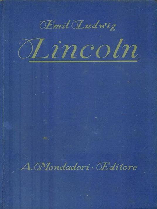 Lincoln - Emil Ludwig - 3