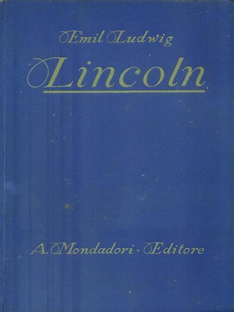 Lincoln - Emil Ludwig - 10