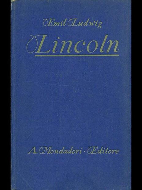 Lincoln - Emil Ludwig - 2