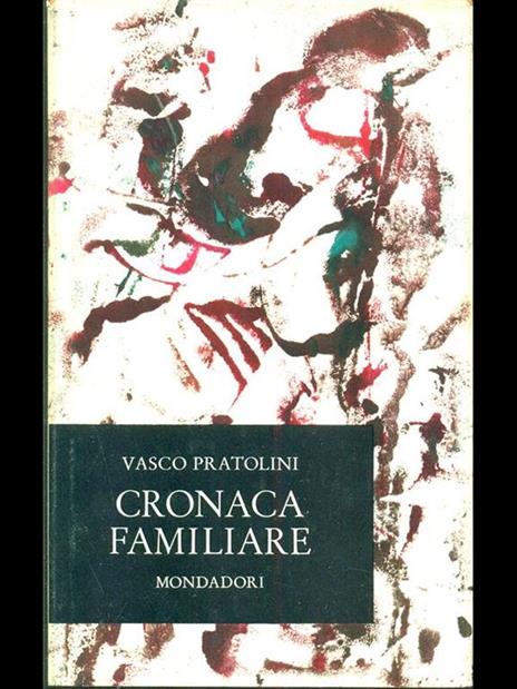 Cronaca familiare - Vasco Pratolini - copertina