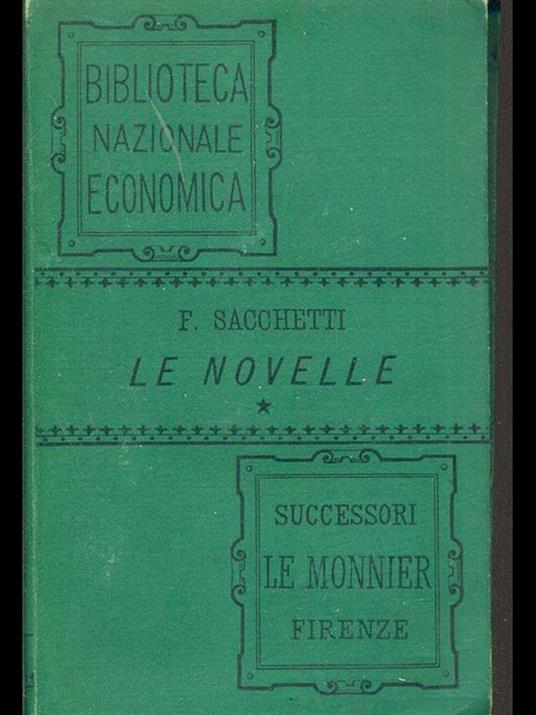 Le novelle - Sacchetti - 6