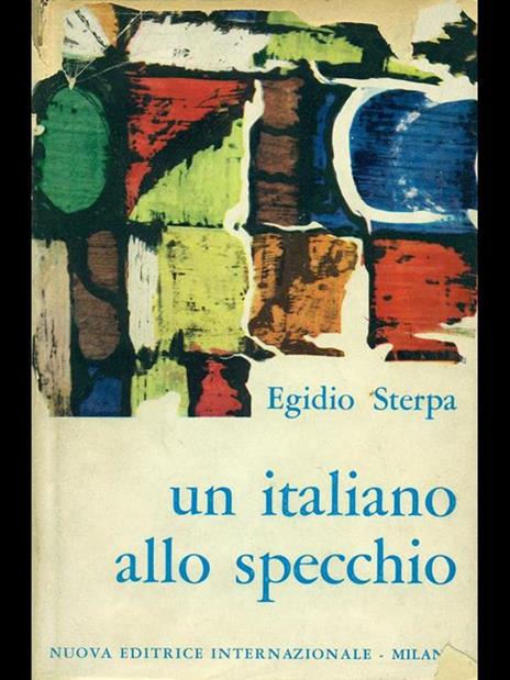 Un italiano allo specchio - Egidio Sterpa - copertina