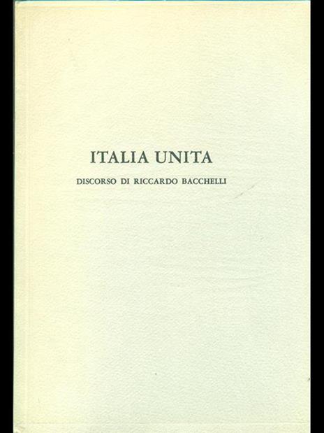 Italia Unita - Riccardo Bacchelli - 8