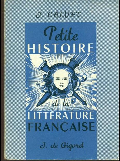 Petite histoire de la literature française - copertina