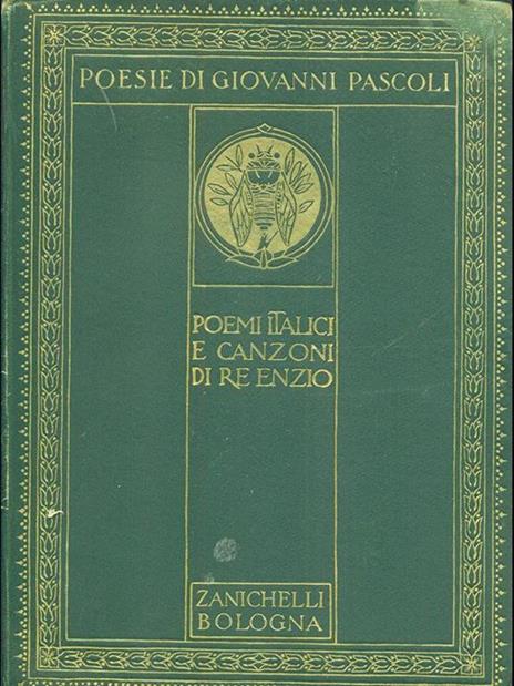 Poemi italici e canzoni di ReEnzio - Giovanni Pascoli - 5