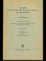 Grundrib zur geschichte der deutschen dichtungaus den quellen II