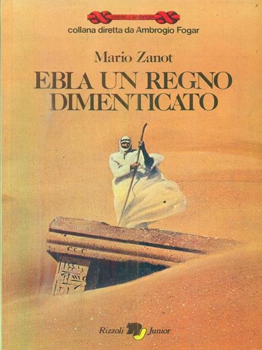 Ebla un regno dimenticato - Mario Zanot - copertina