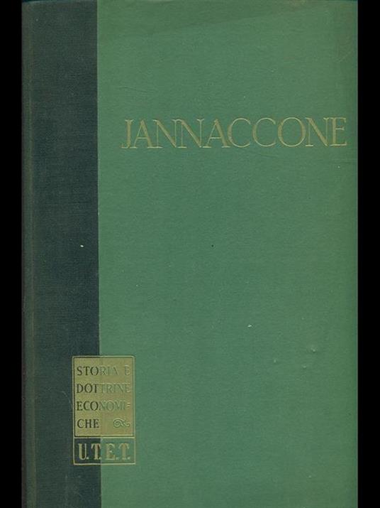 Manuale di economia politica - Pasquale Jannaccone - 2