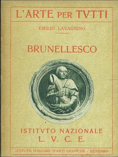 Brunellesco - Emilio Lavagnino - copertina