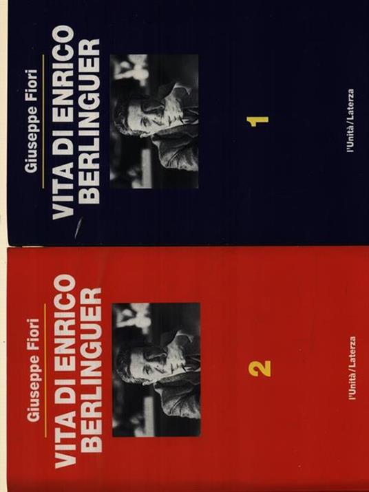 Vita di Enrico Berlinguer 1 - Giuseppe Fiori - copertina