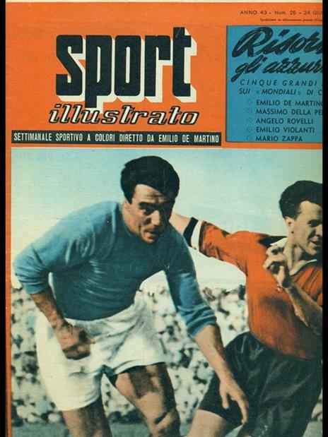 Sport illustrato anno 43 n. 25 - Emiliano De Martino - 2
