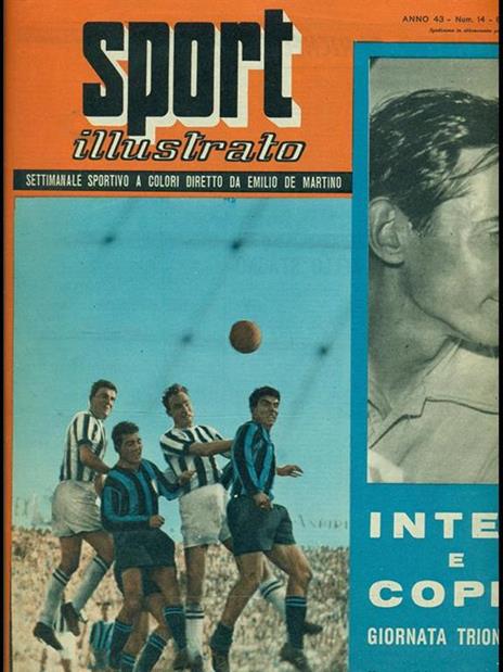 Sport illustrato anno 43 n. 14 - Emiliano De Martino - copertina