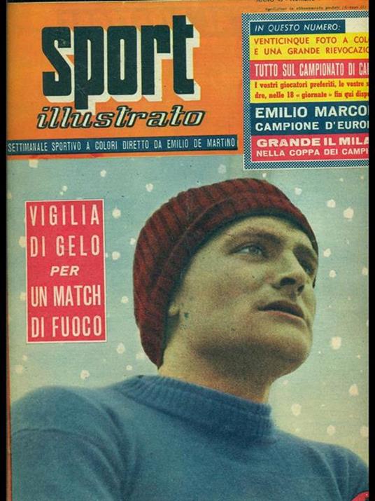 Sport illustrato anno 43 n. 7 - Emiliano De Martino - copertina