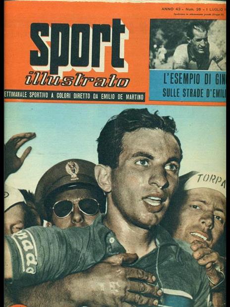 Sport illustrato anno 43 n. 26 - Emiliano De Martino - copertina