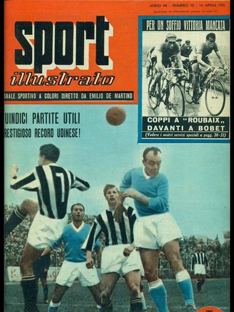 Sport illustrato anno 44 n. 15 - Emiliano De Martino - copertina
