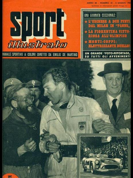 Sport illustrato anno 44 n. 18 - Emiliano De Martino - copertina