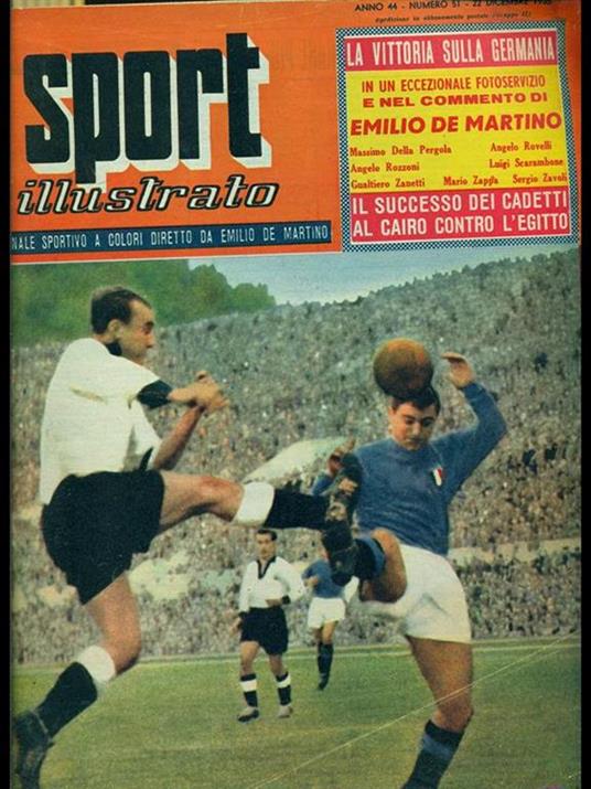 Sport illustrato anno 44 n. 51 - Emiliano De Martino - 2