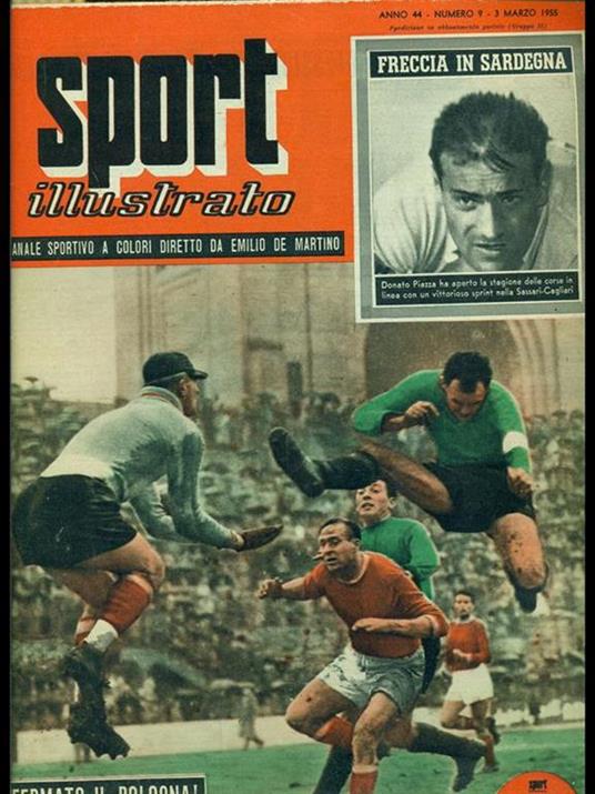 Sport illustrato anno 44 n. 9 - Emiliano De Martino - copertina