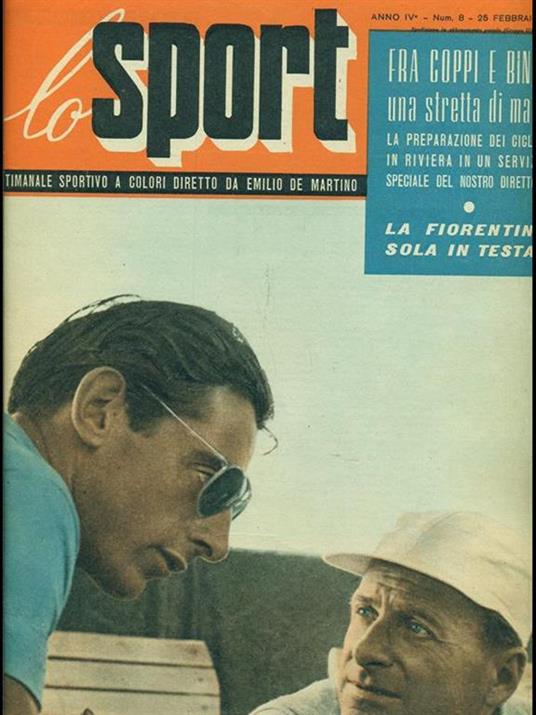 Lo sport anno 4 n. 8 - Emiliano De Martino - copertina